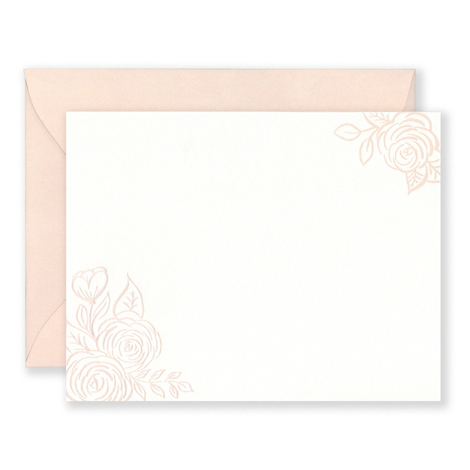 Brush Florals Stationery Set