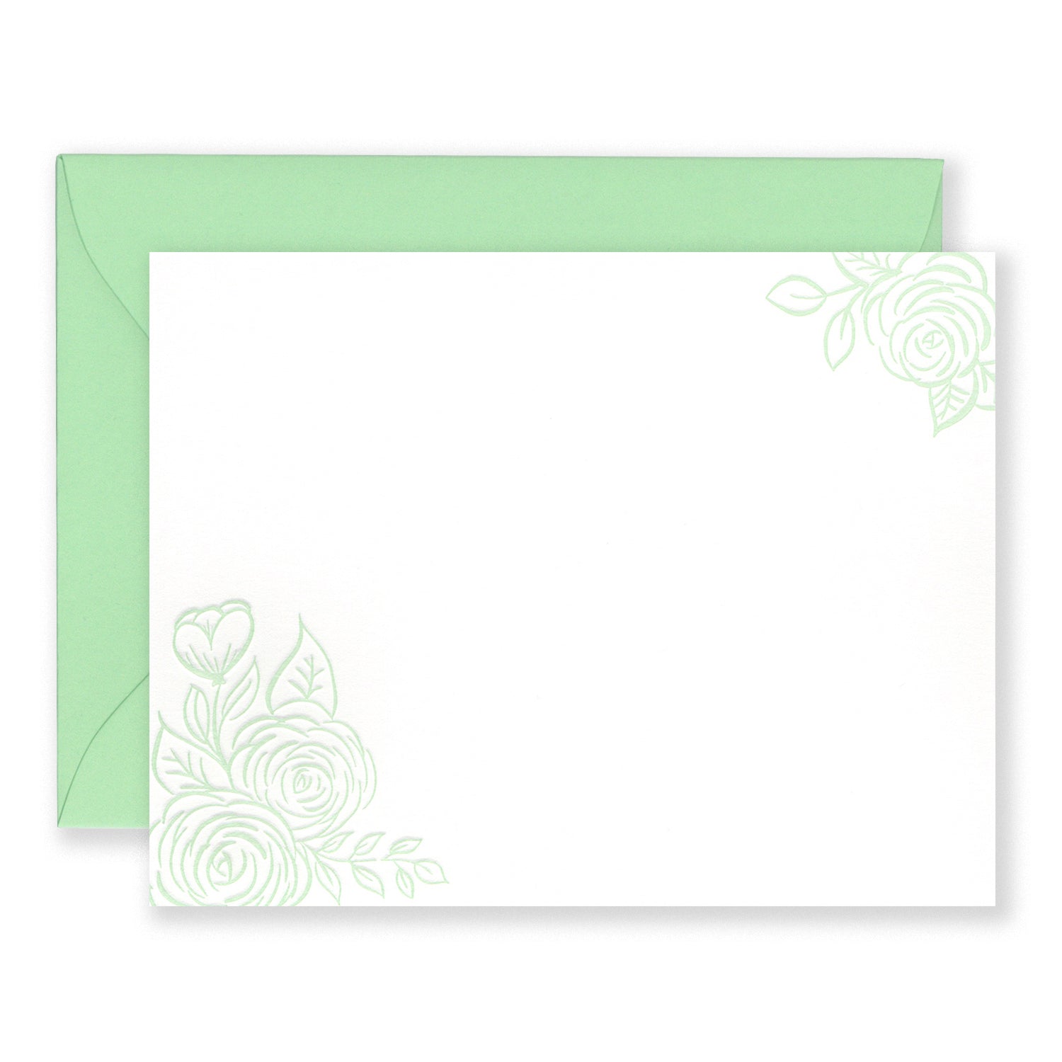 Brush Florals Stationery Set