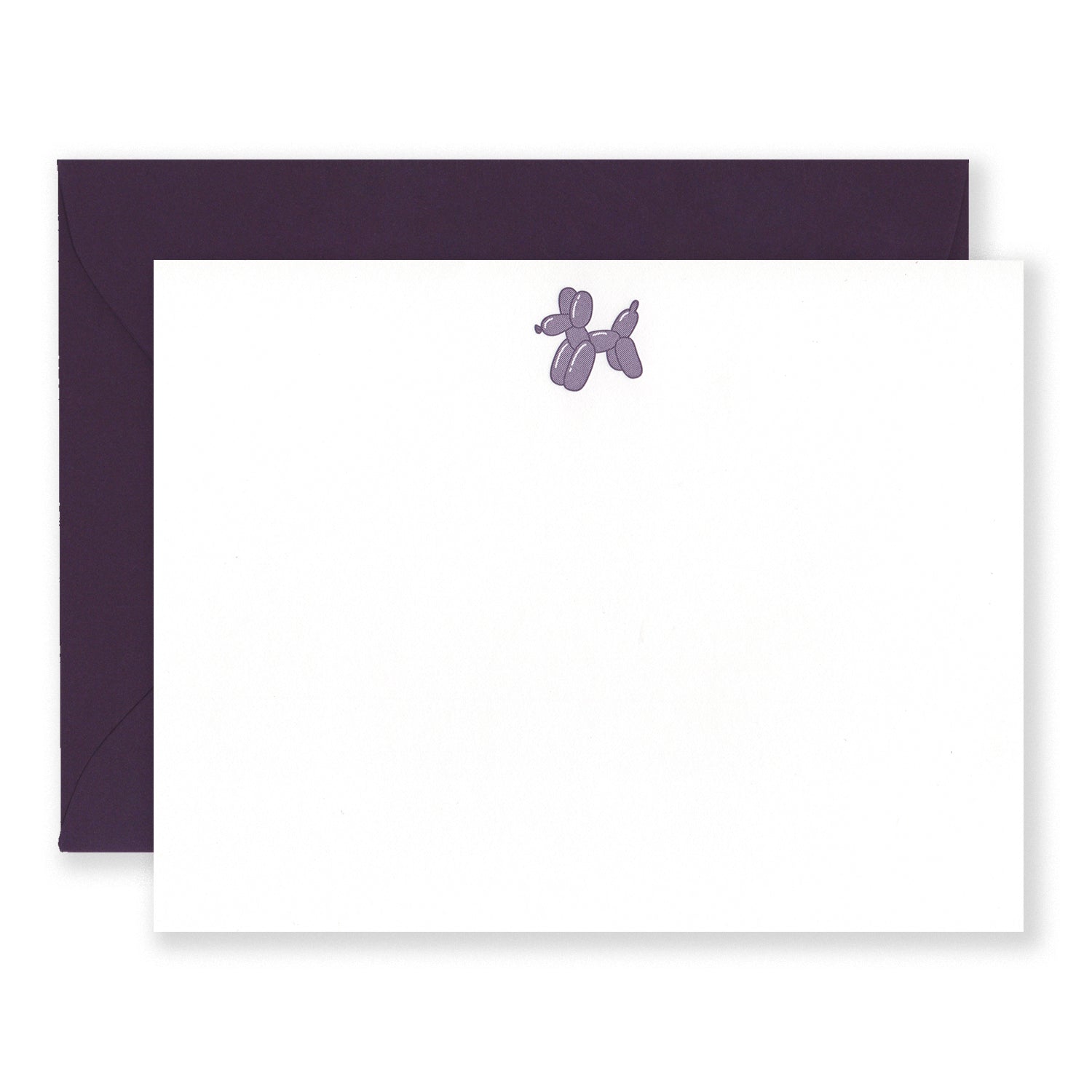 Balloon Dog Stationery Set