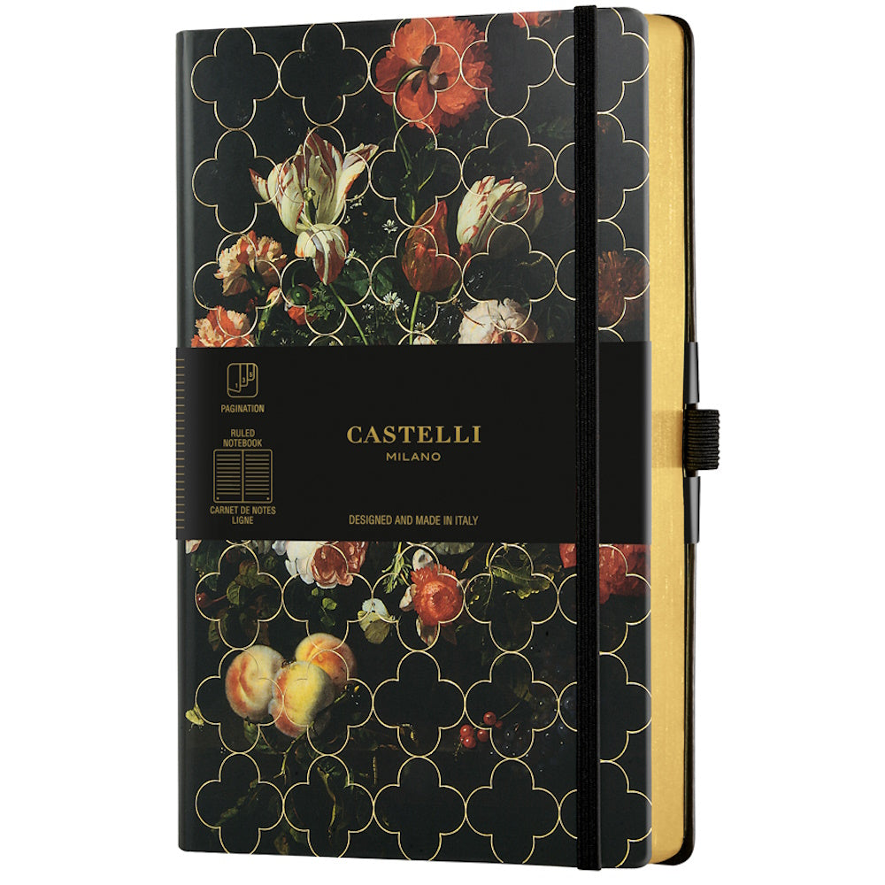 Castelli Notebook A5 Ruled Vintage Tulip
