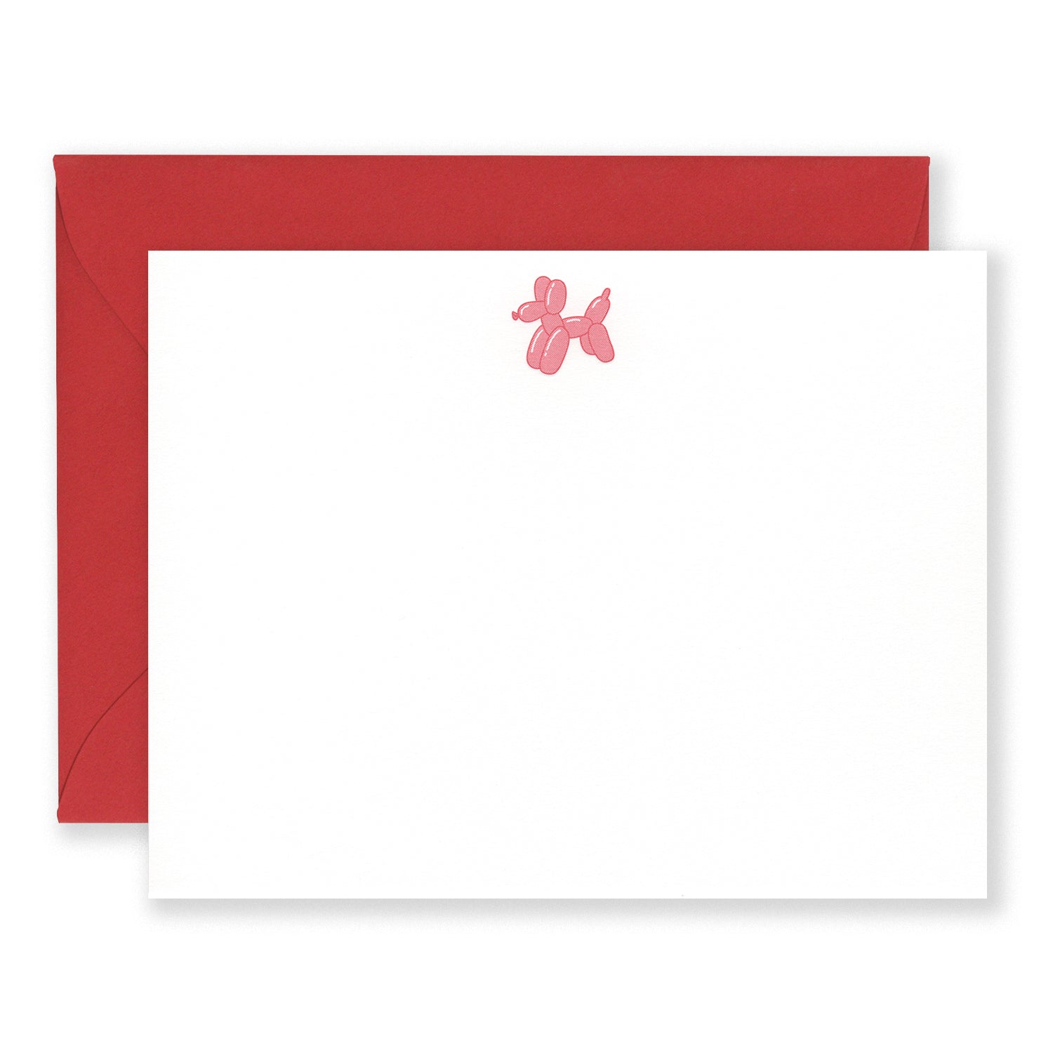 Balloon Dog Stationery Set