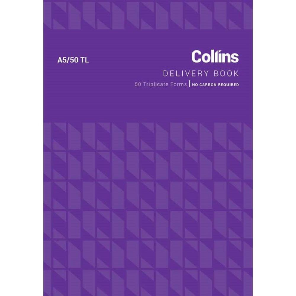 Collins Goods Delivery A5/50TL Triplicate No Carbon Required